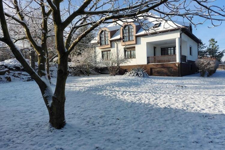 Large Holiday Villa With Swimming Pool, Brenna Exteriör bild